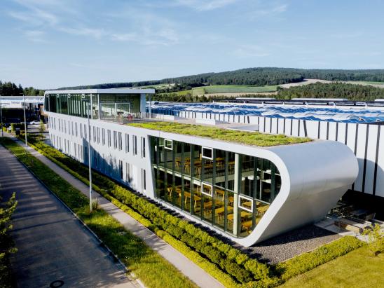 Firmenhauptsitz der Baumann GmbH in Amberg