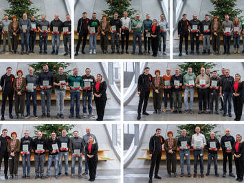 84 Mitarbeitende für langjährige Betriebszugehörigkeit geehrt