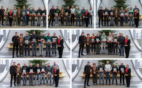 Jubilare 15-35 Jahre